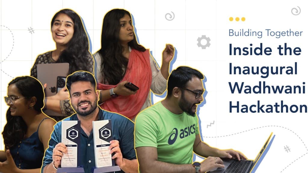 Wadhwani Hackathon blog header