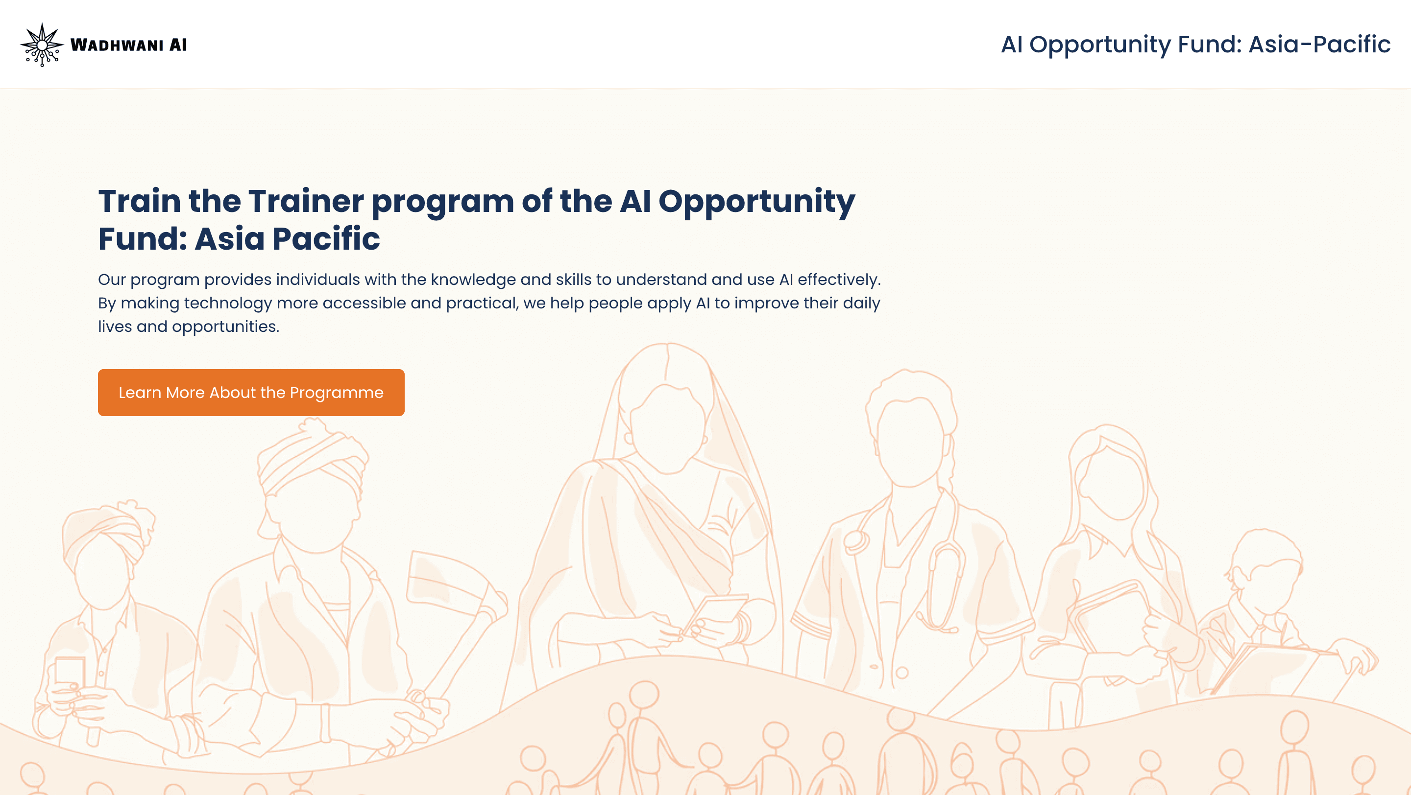 Wadhwani AI opportunity program visual